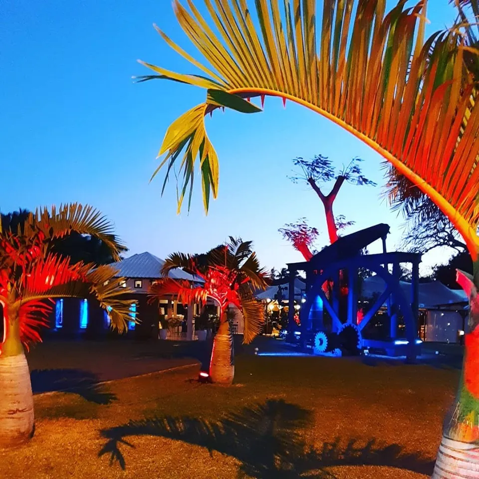 parc vue de nuit